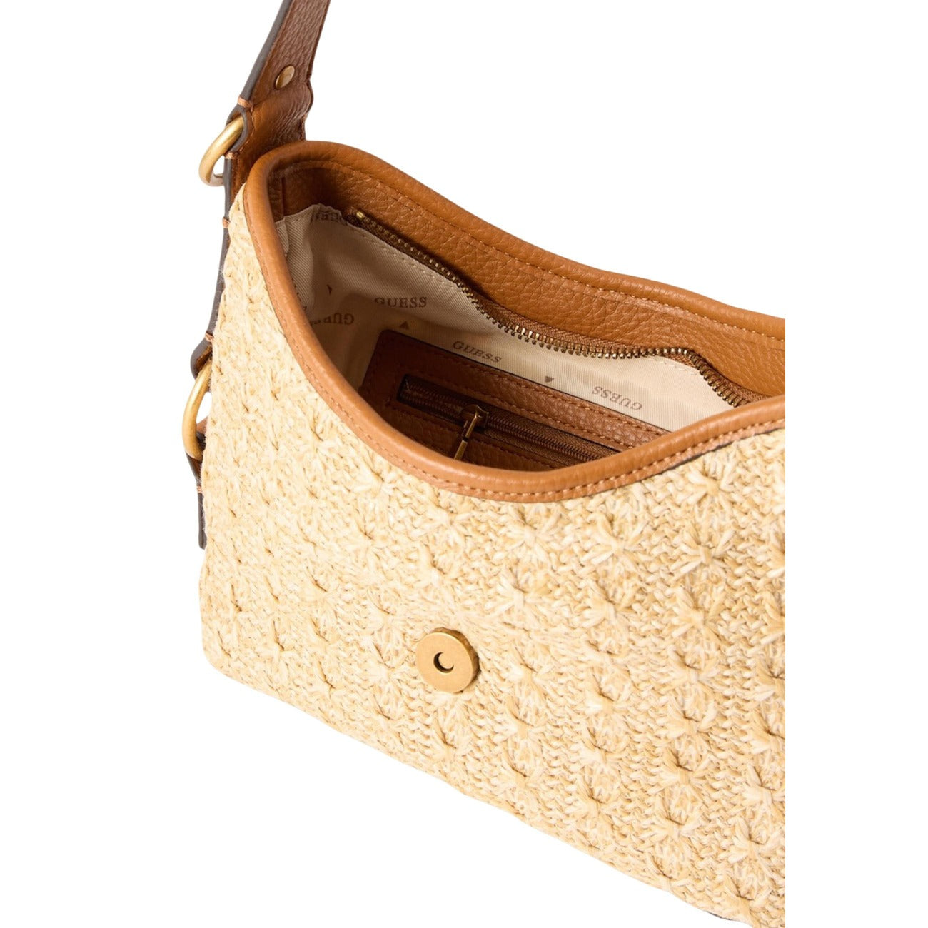 Guess Bag Women Beige #2456480