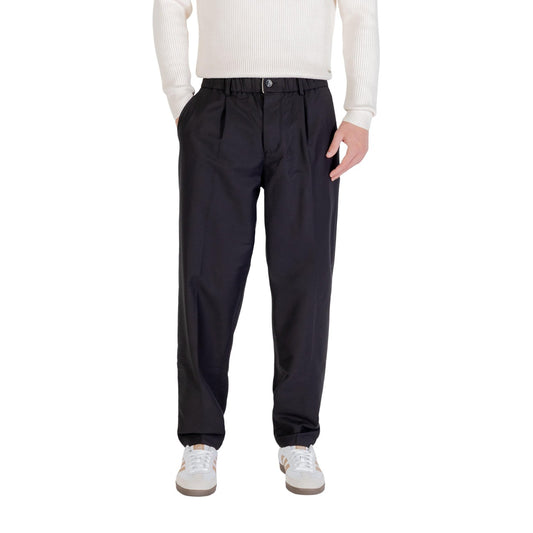 Gianni Lupo Hose Herren Schwarz #2439455