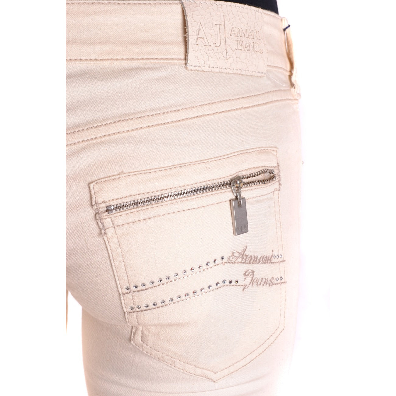 Armani Jeans Jeans Dames Beige