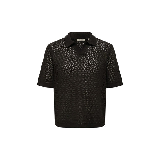 Only & Sons Polo Top Heren Bruin