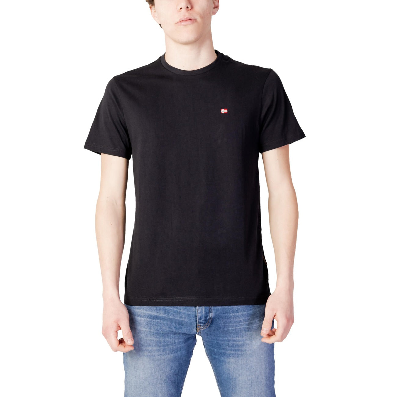 Napapijri T-shirt Heren Zwart