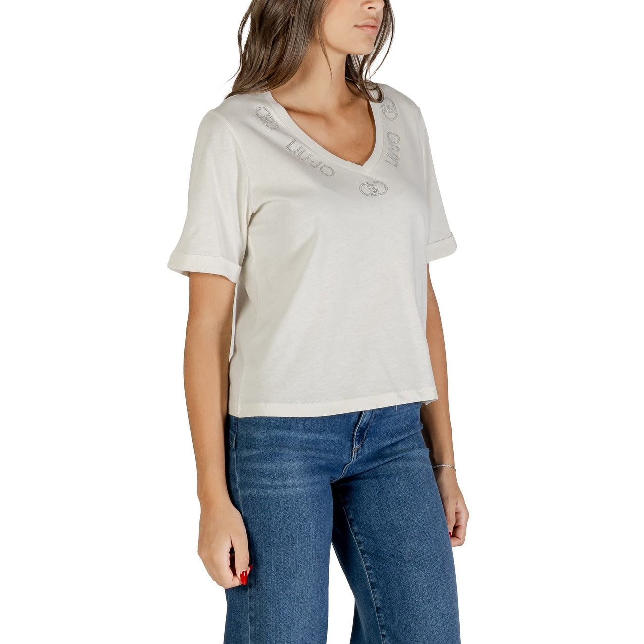 Liu Jo T-shirt Dames Wit #2434803