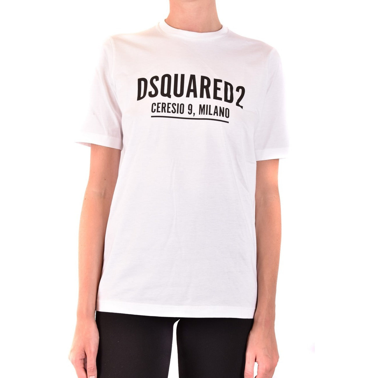 Dsquared2 T-shirt Dames Wit