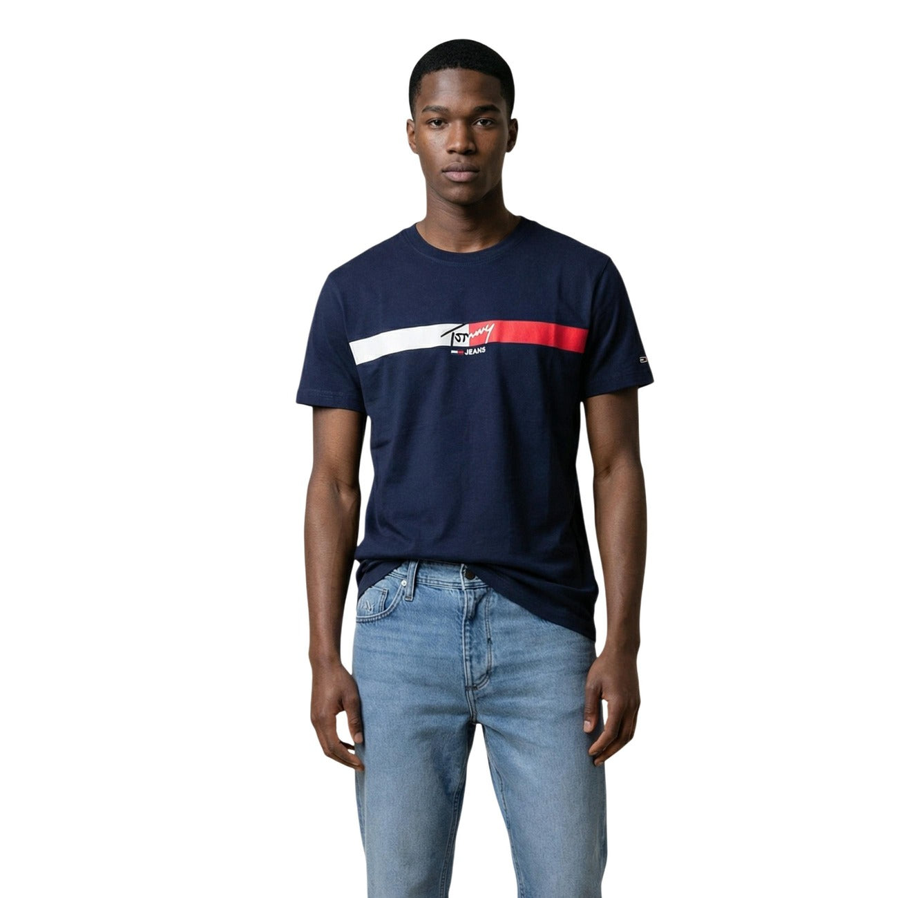 Tommy Hilfiger Jeans T-Shirt Herren Türkis #2458307