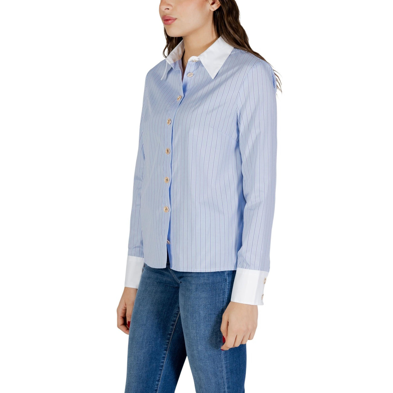 Morgan De Toi Shirt Damen Hellblau
