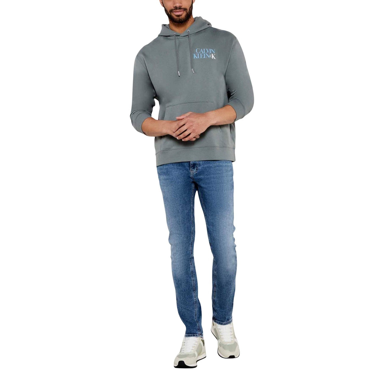 Calvin Klein Jeans Sweatshirt Herren Grau