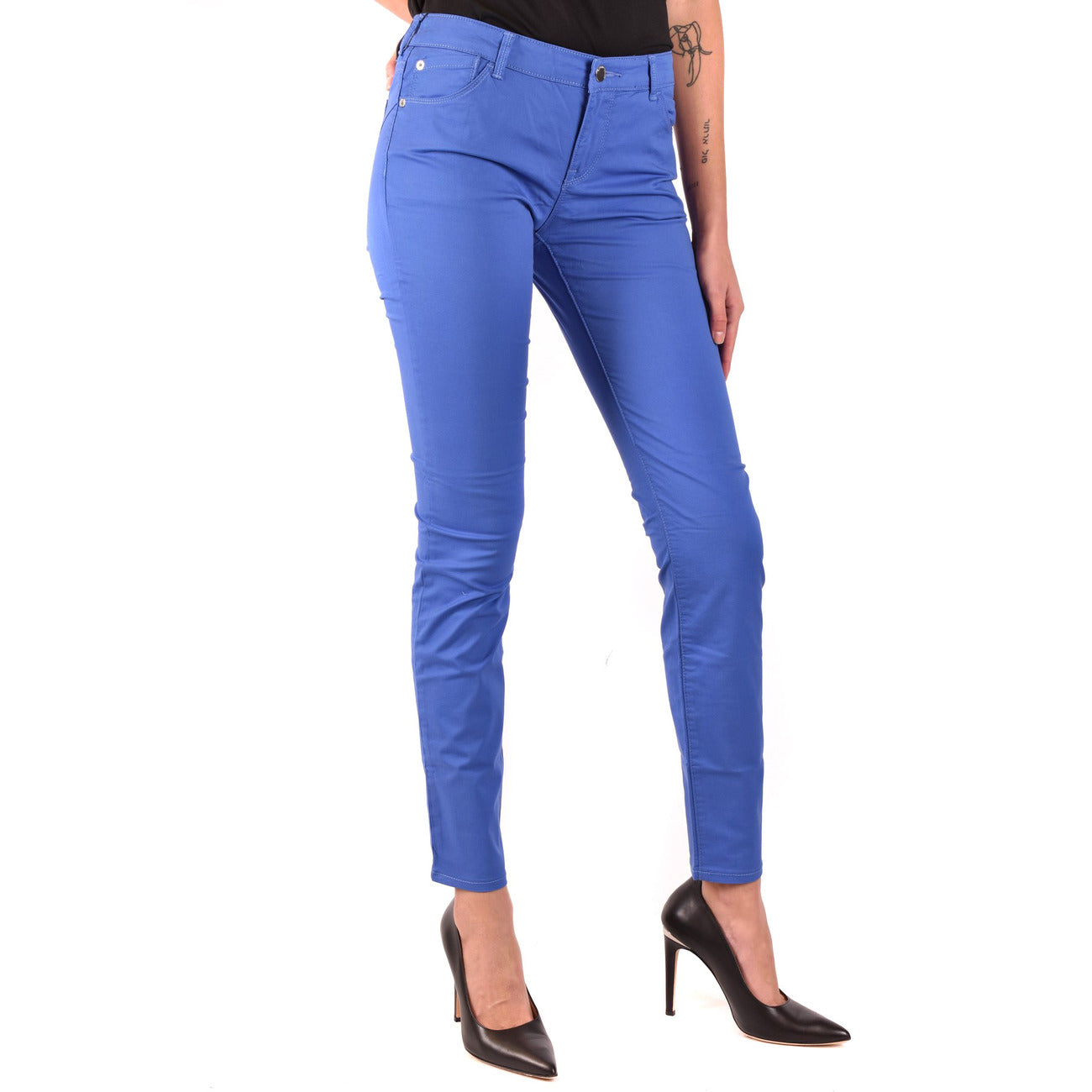 Emporio Armani Broek Dames Blauw
