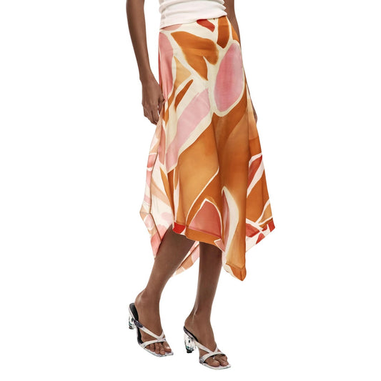 Desigual Skirt Women Orange