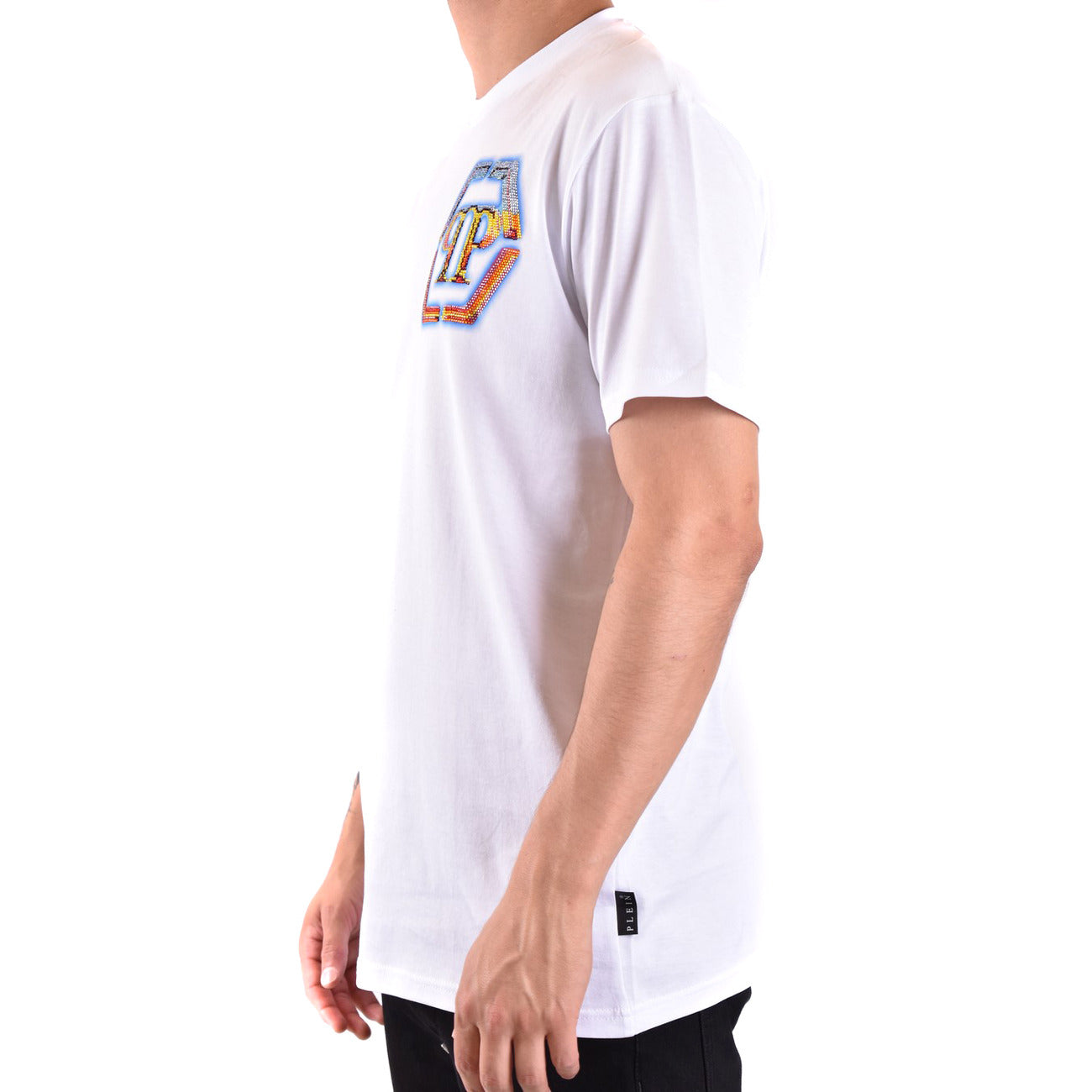 Philipp Plein T-shirt Heren Wit Wit #2430720