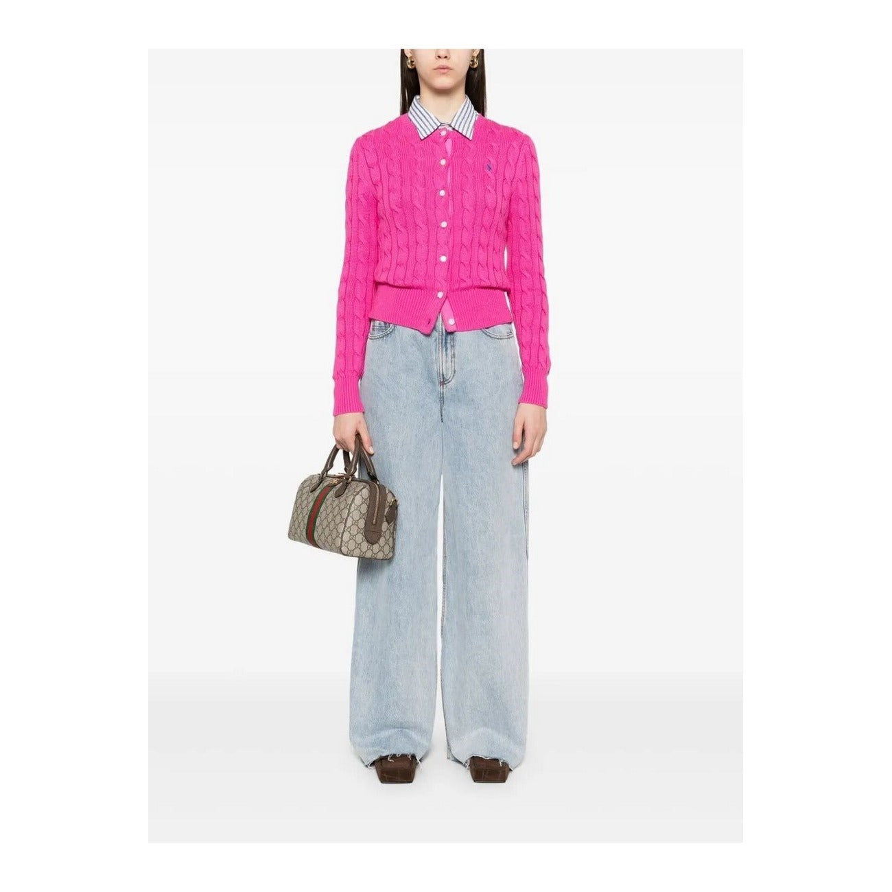 Polo Ralph Lauren Cardigan Damen Rosa #2443106
