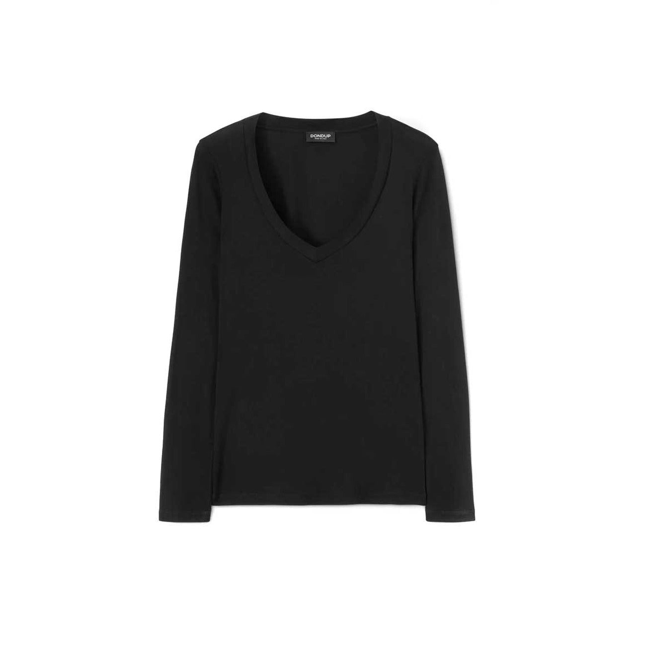 Dondup T-shirt Dames Zwart #2429293
