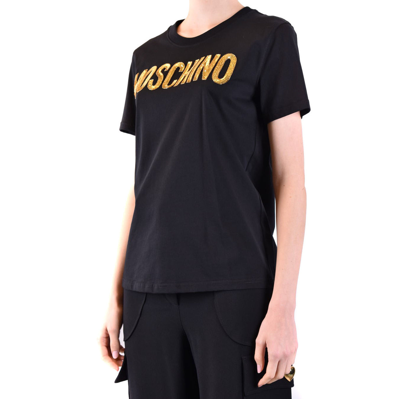 Moschino T-shirt Dames Zwart