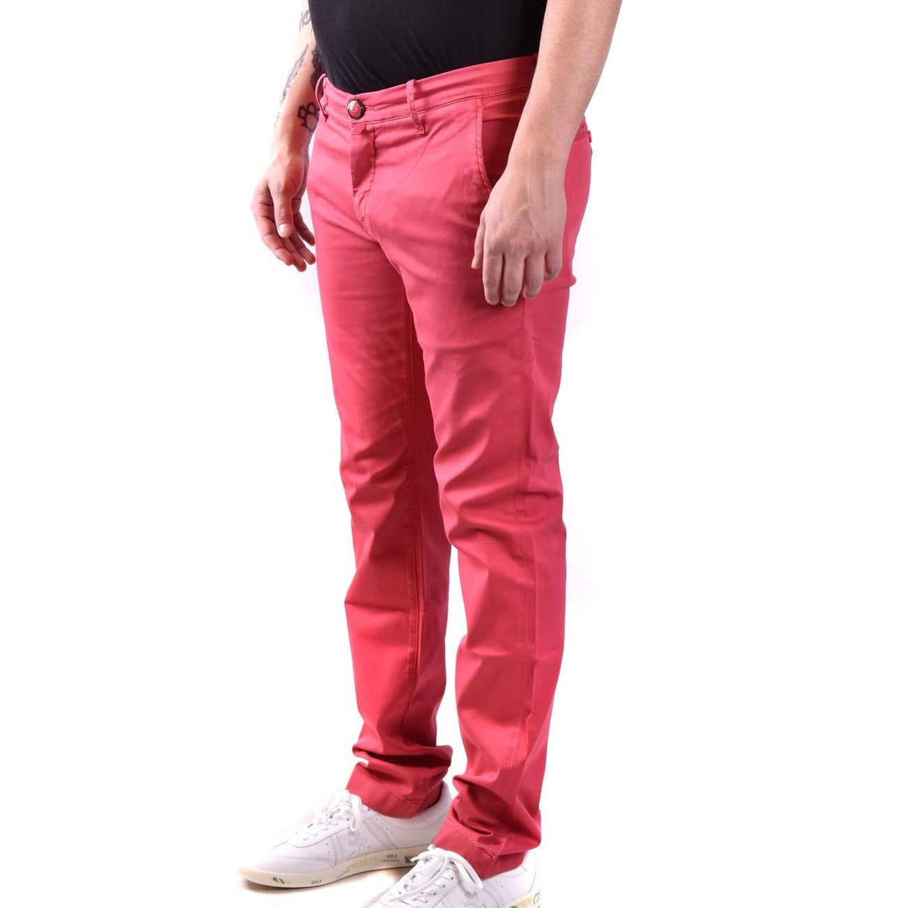 Jacob Cohen Hose Herren Rot