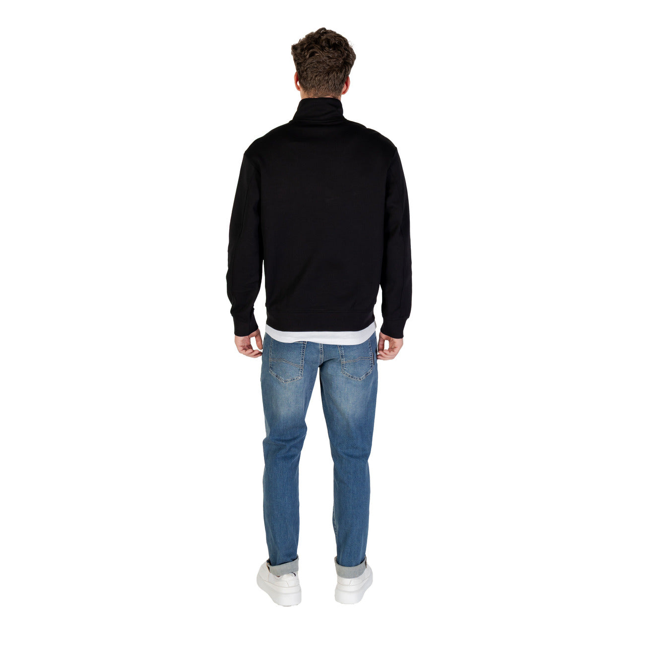 Armani Exchange Sweatshirt Heren Zwart #2430355