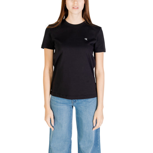 Calvin Klein Jeans T-shirt Dames Zwart #2464329