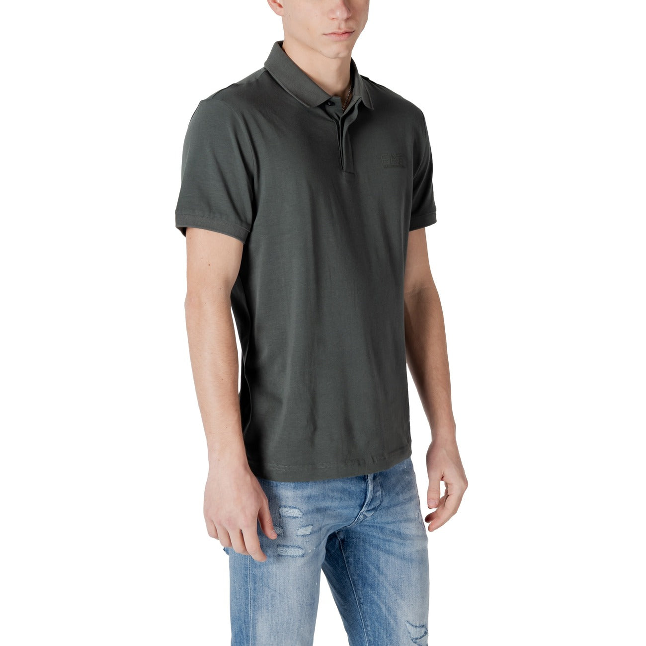 Ea7 Polo Top Heren Groen