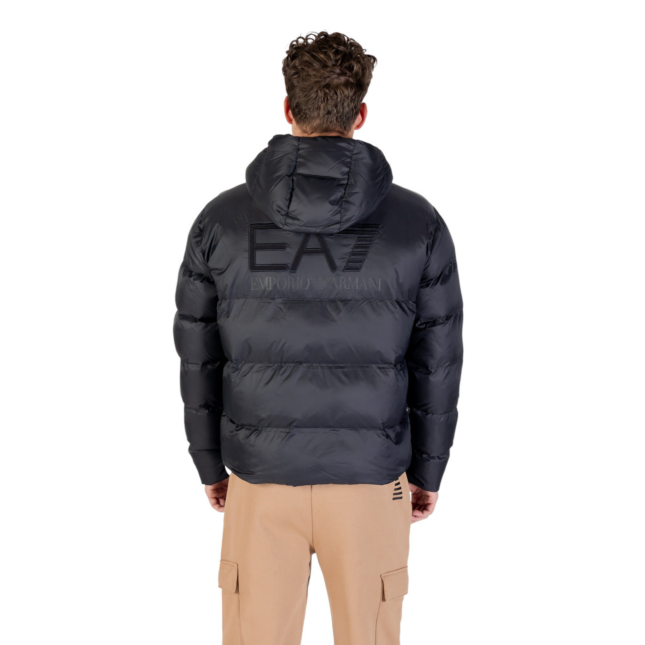 Ea7 Windbreaker Herren Schwarz