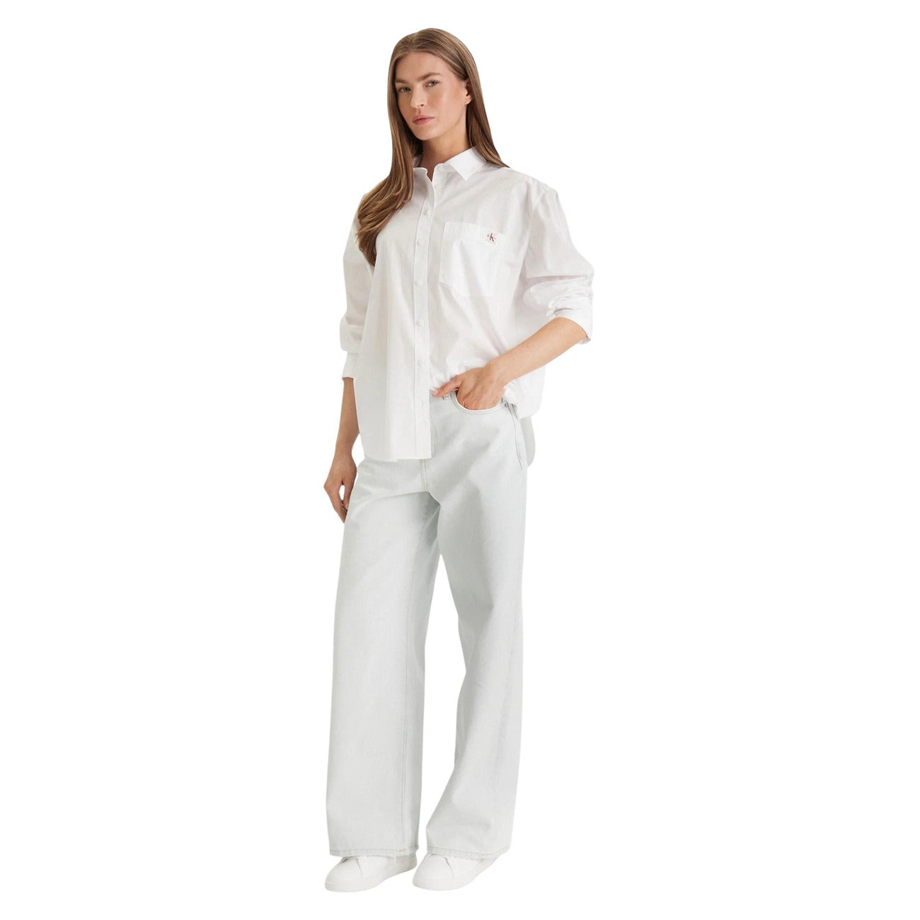Calvin Klein Jeans Shirt Damen Weiß