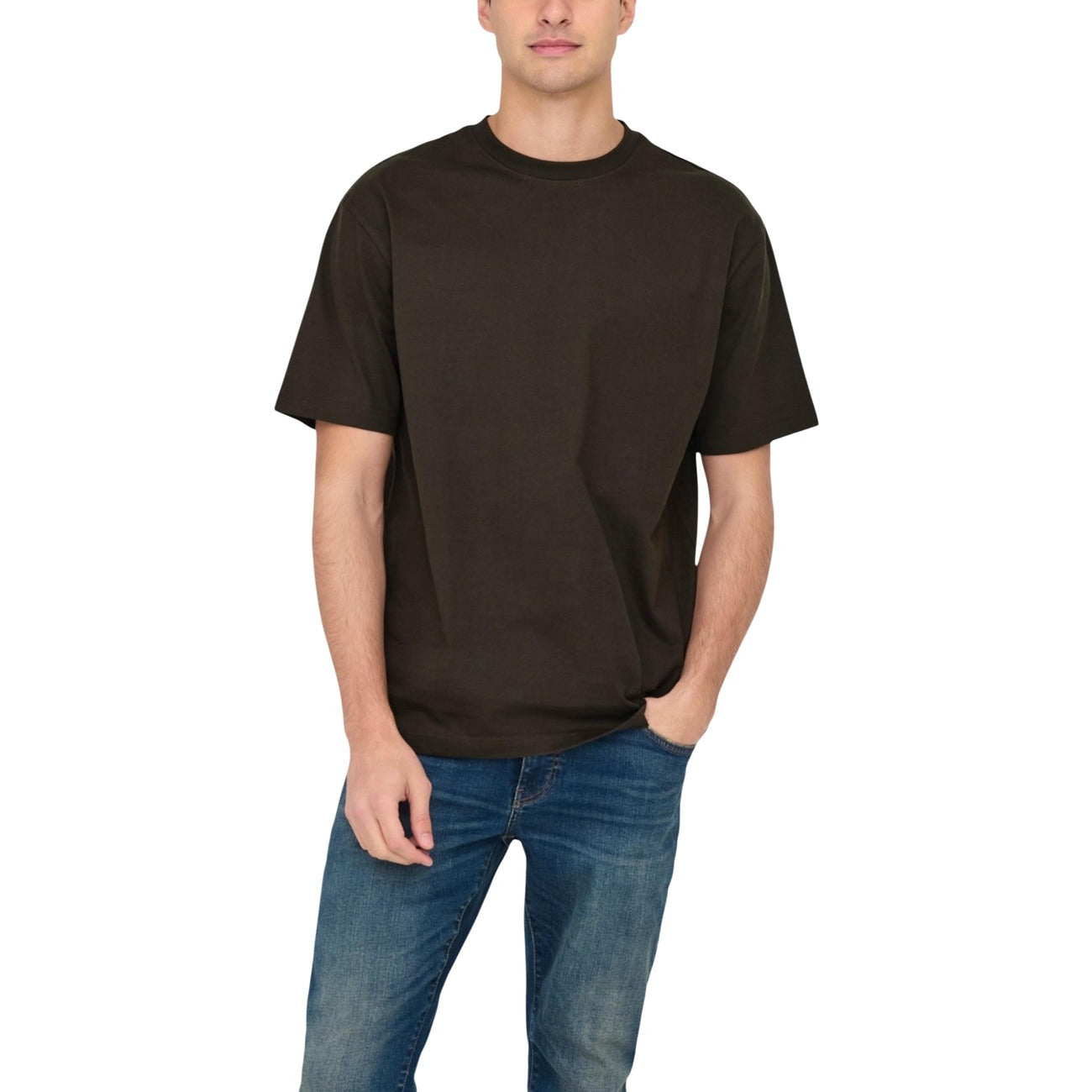 Only & Sons T-shirt Heren Wit #2448991