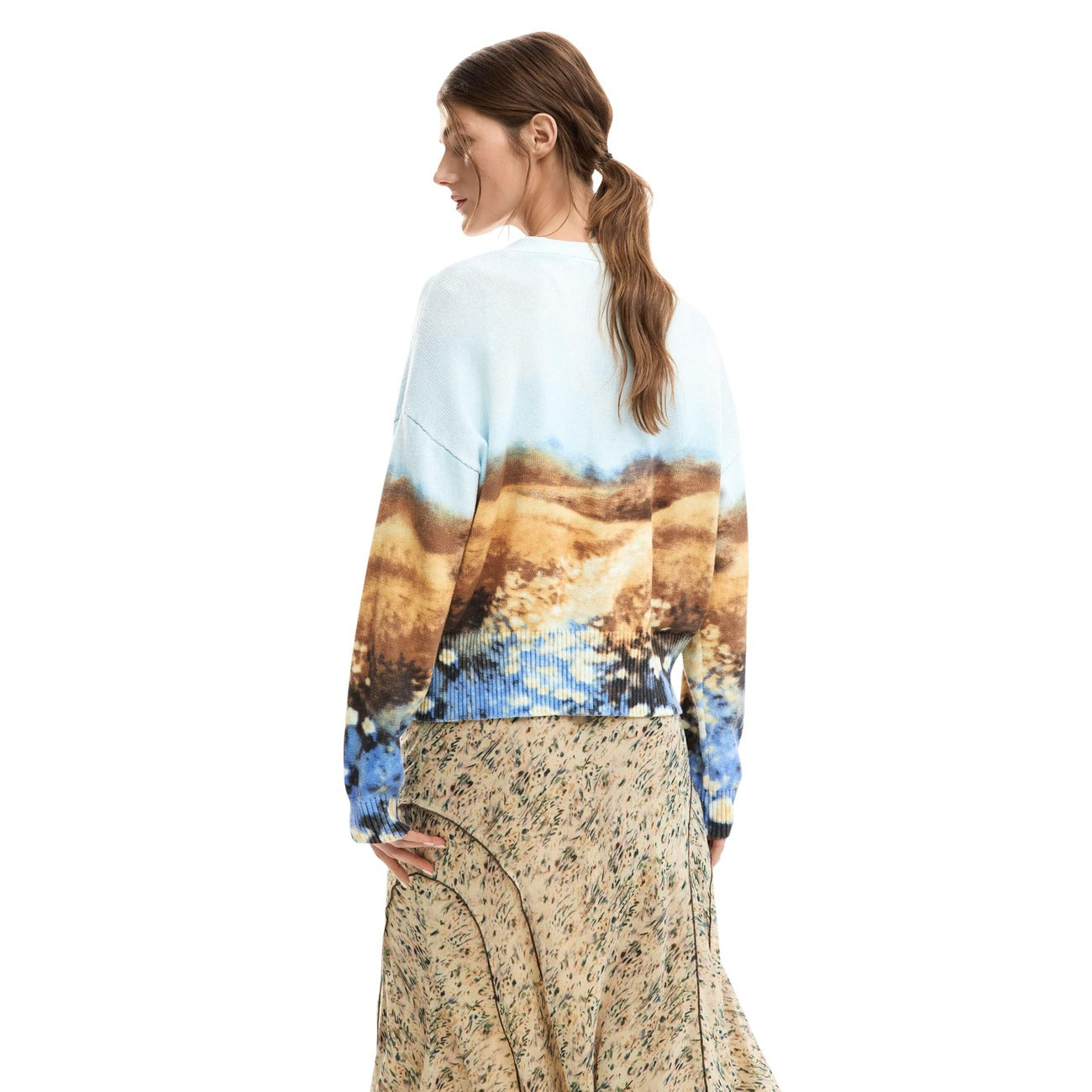 Desigual Cardigan Damen Hellblau