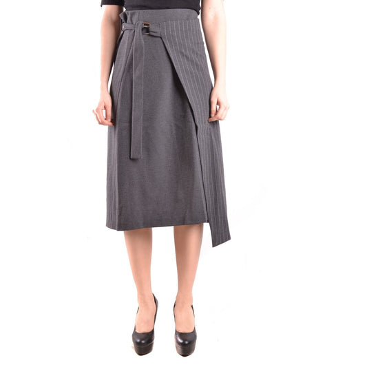 Pinko Skirt Women Grey #2423068