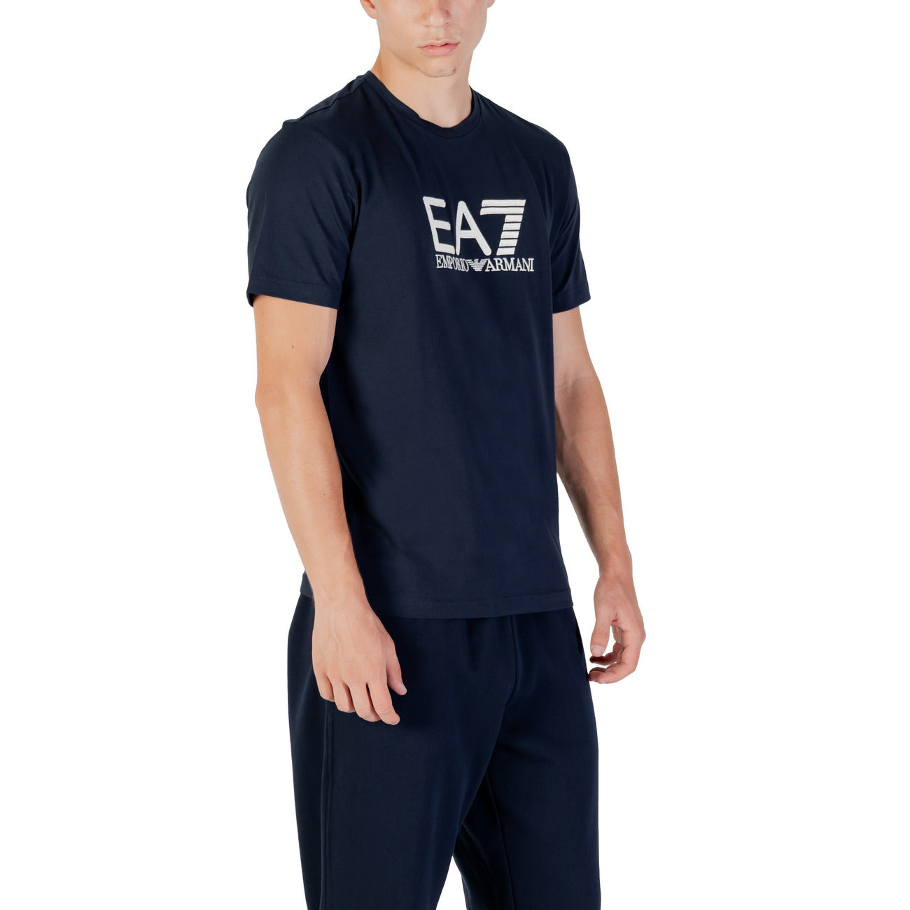 Ea7 T-shirt Heren Blauw #2430522