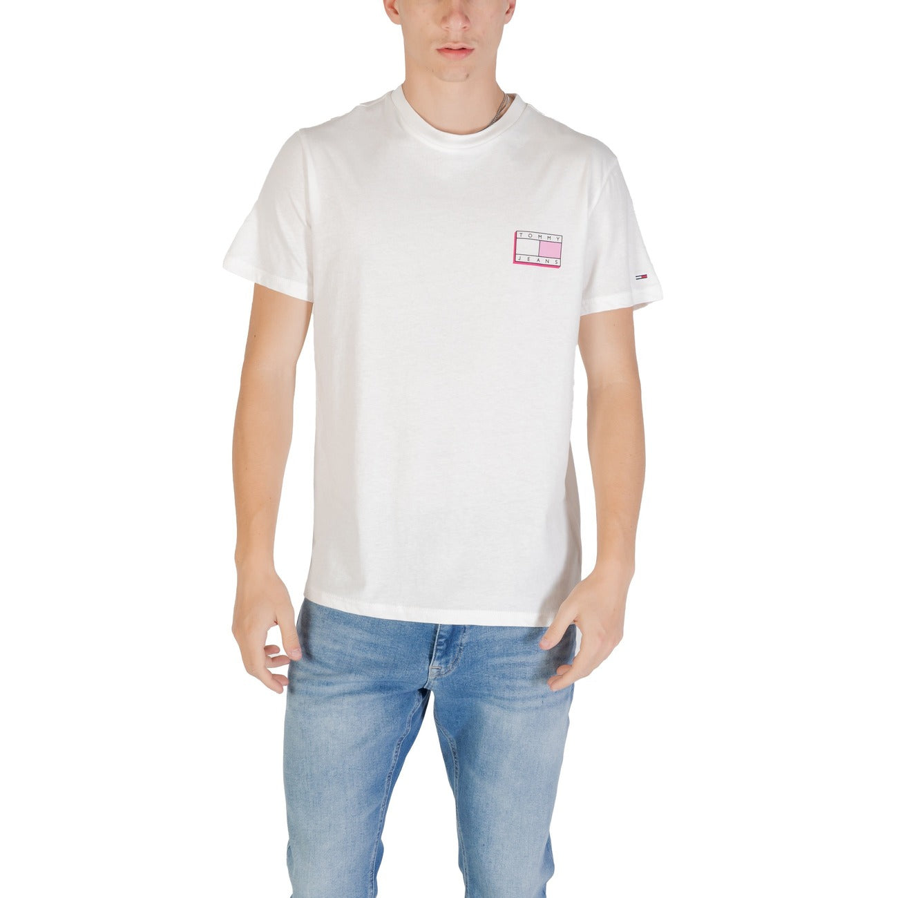 Tommy Hilfiger Jeans T-shirt Heren Blauw #2424149