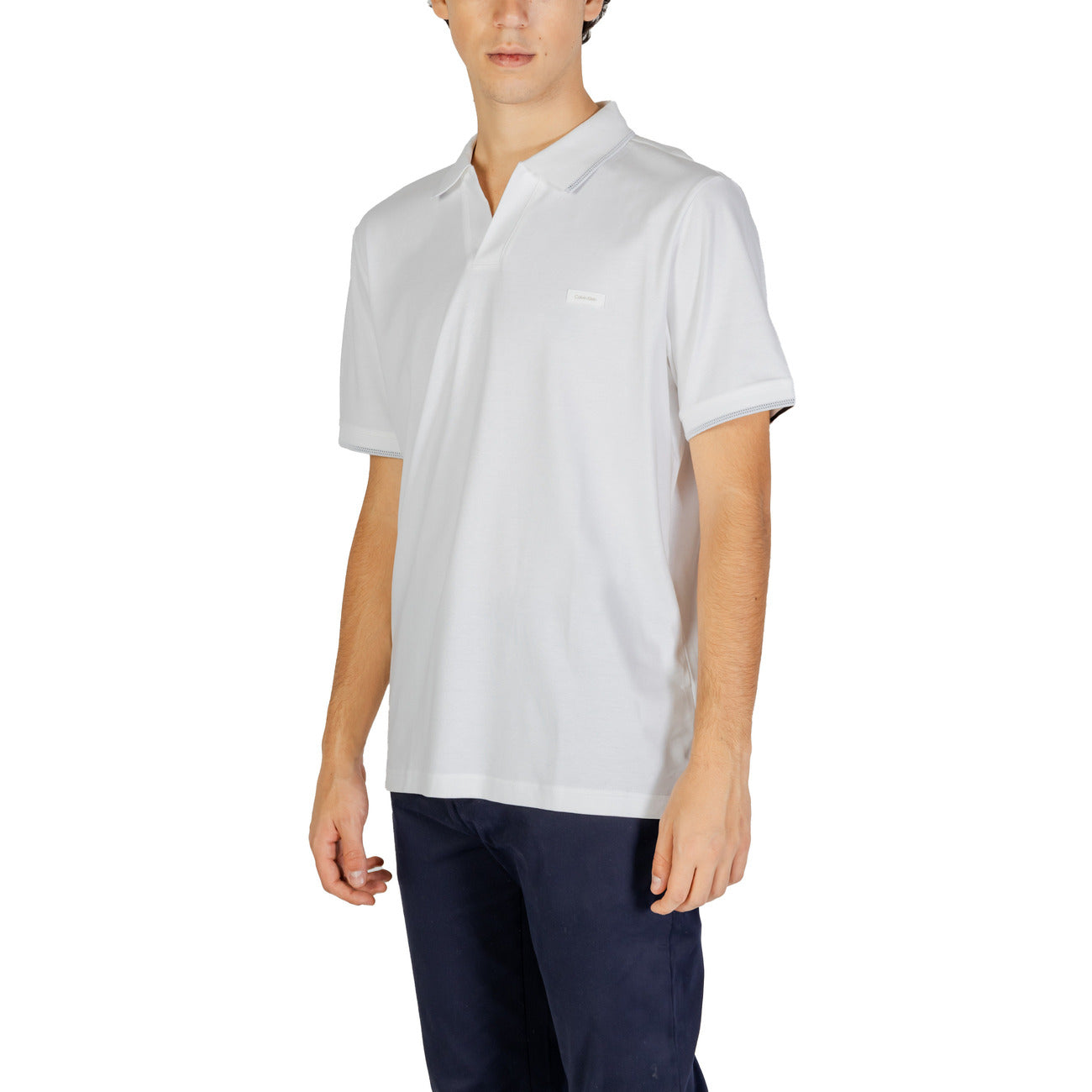 Calvin Klein Jeans Polo Top Heren Wit #2353073