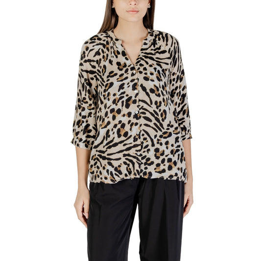 Ichi Shirt Dames Beige