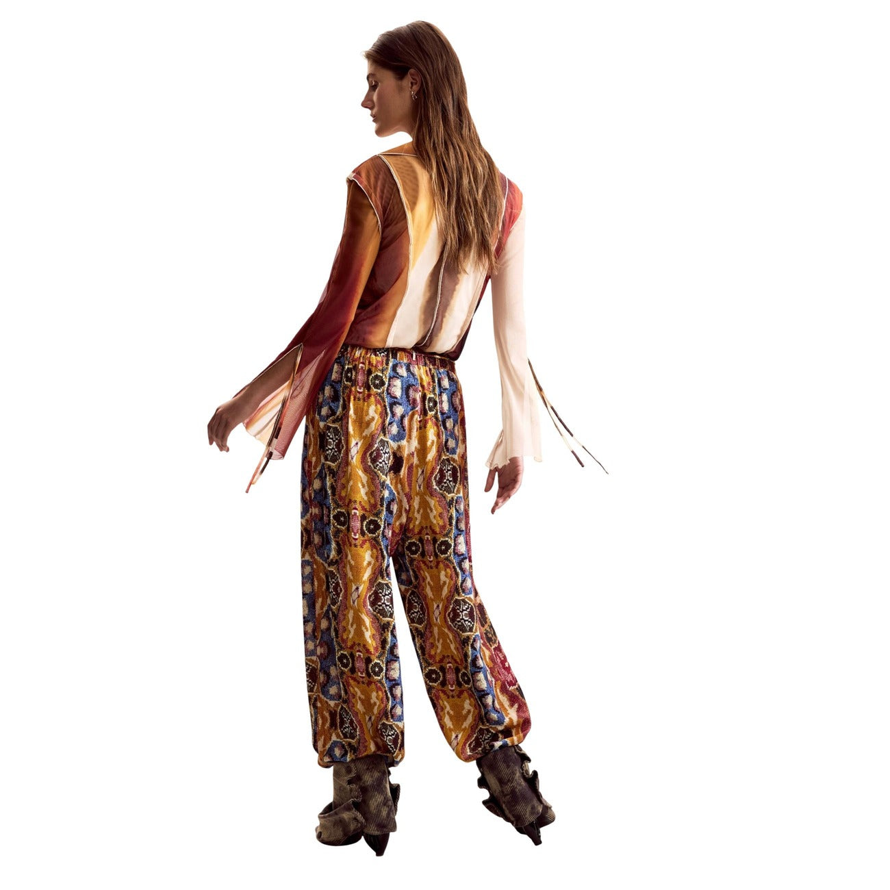 Desigual Hose Damen Mosterd