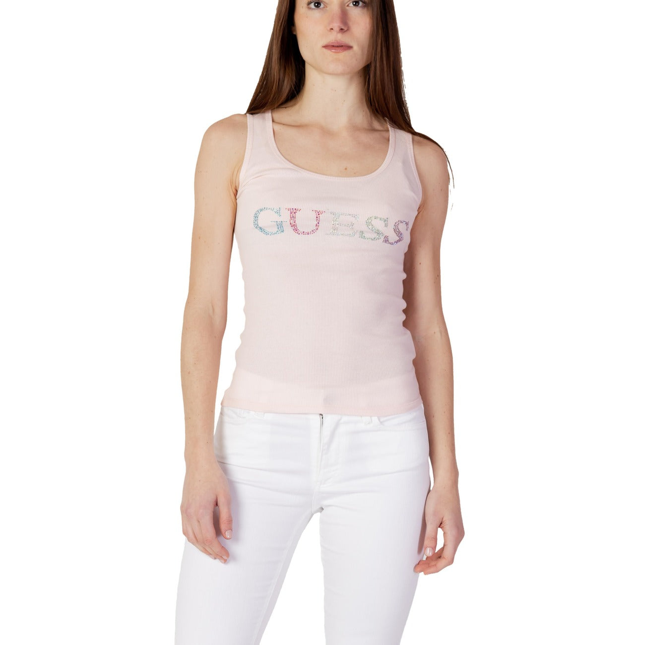 Guess Strickjacke Damen Rosa