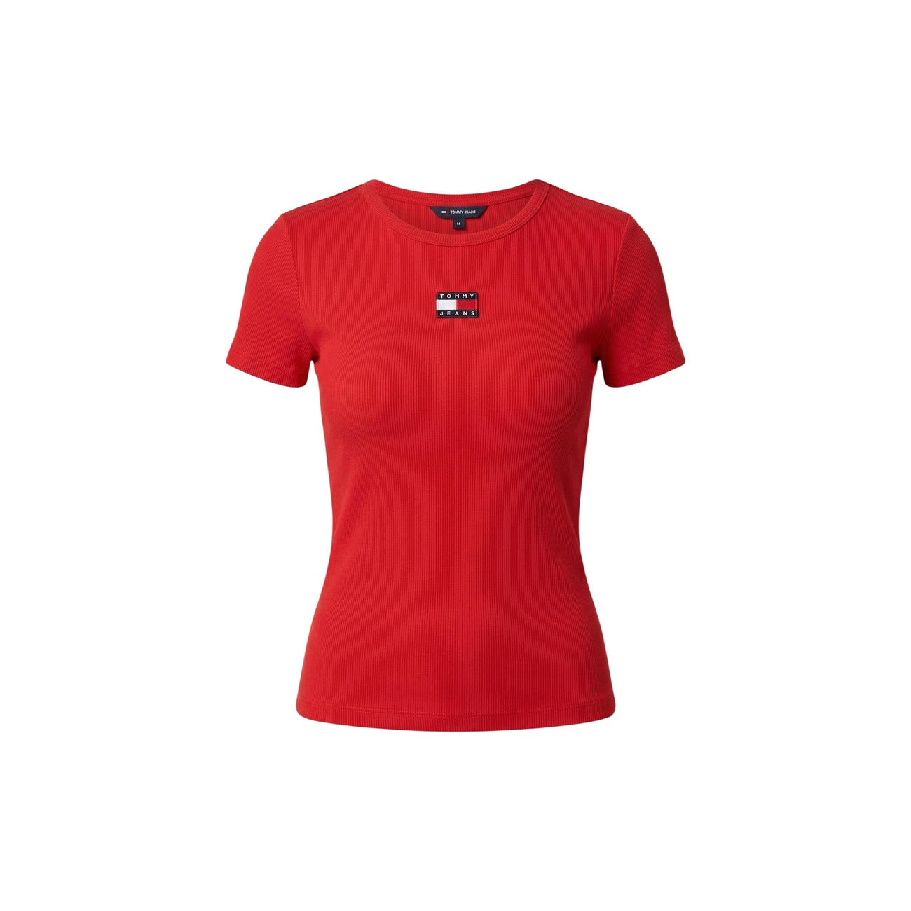 Tommy Hilfiger Jeans T-Shirt Damen Rot #2457792