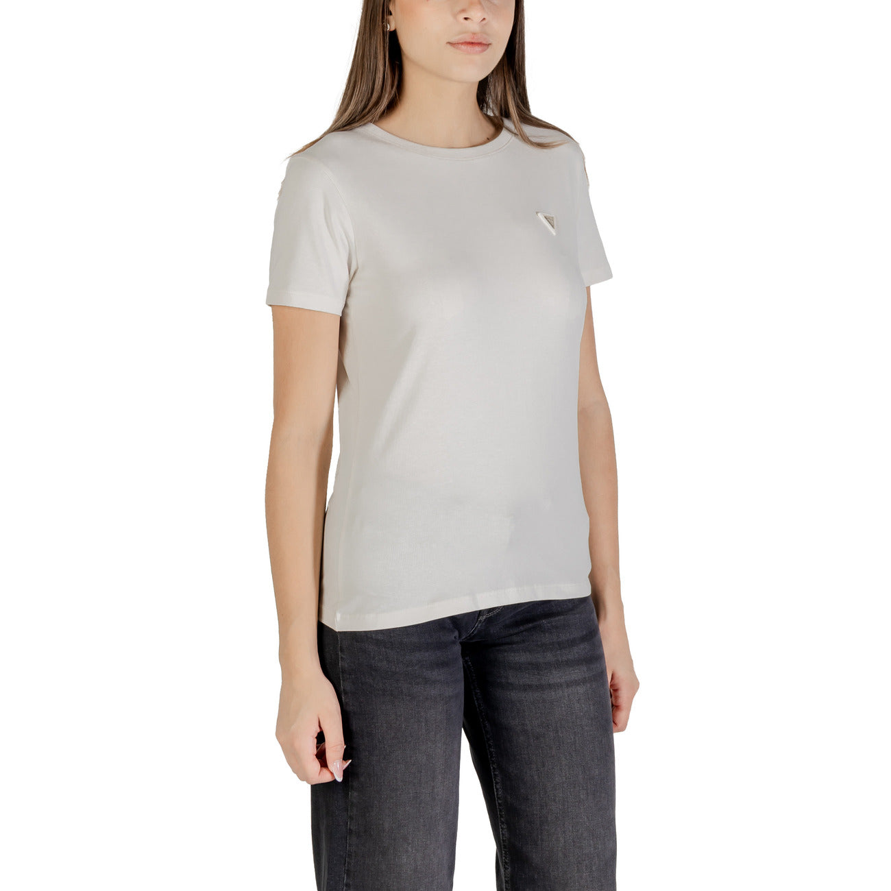 Guess Active T-Shirt Damen Beige #2426176