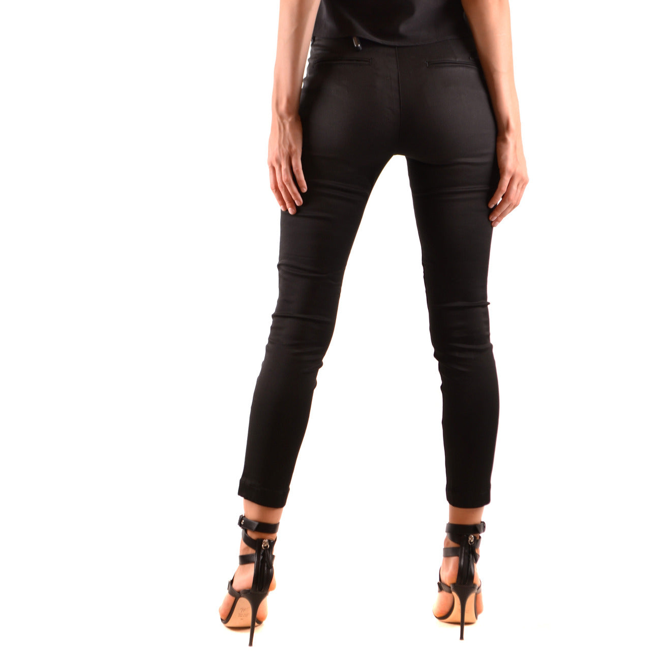 Jacob Cohen Broek Dames Zwart #2437781