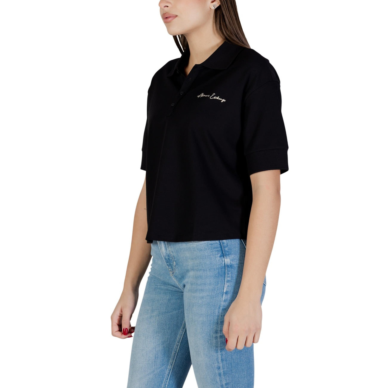 Armani Exchange T-shirt Dames Zwart #2450005