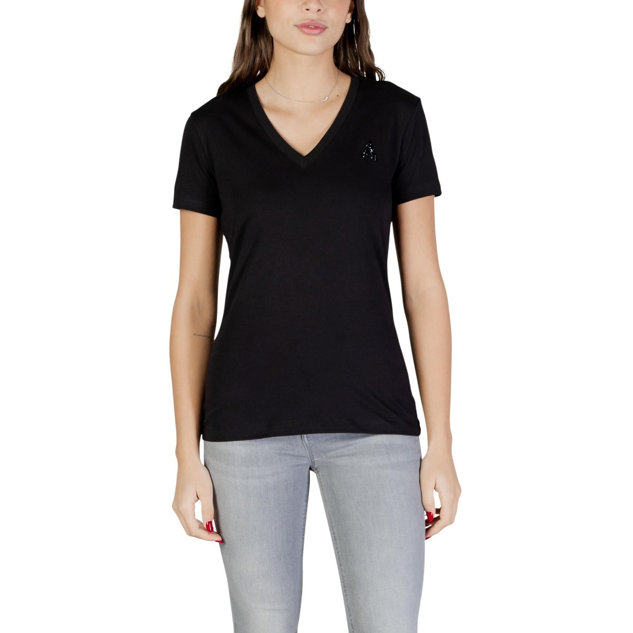 Armani Exchange T-Shirt Damen Schwarz #2450835