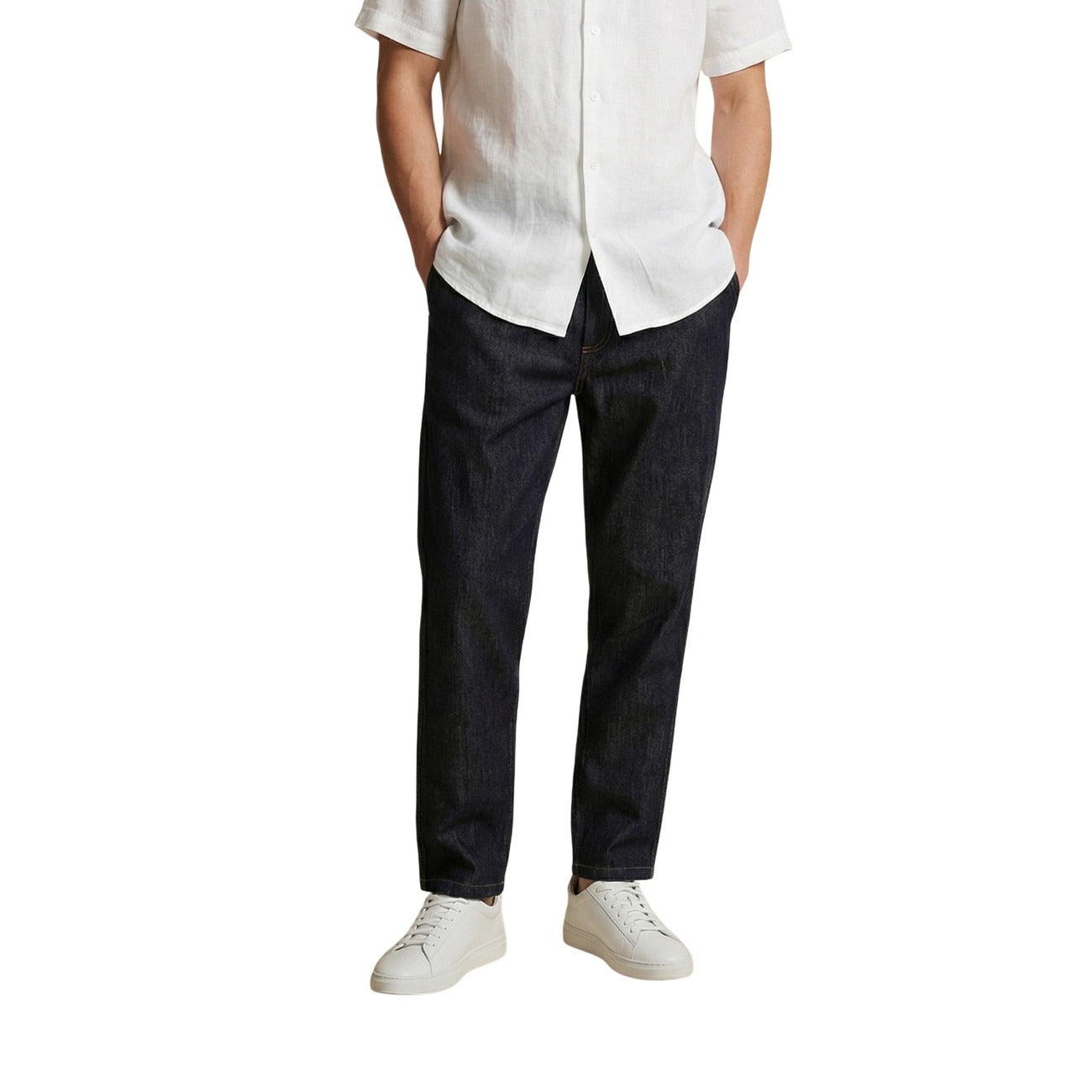 Gianni Lupo Hose Herren Blau Blau