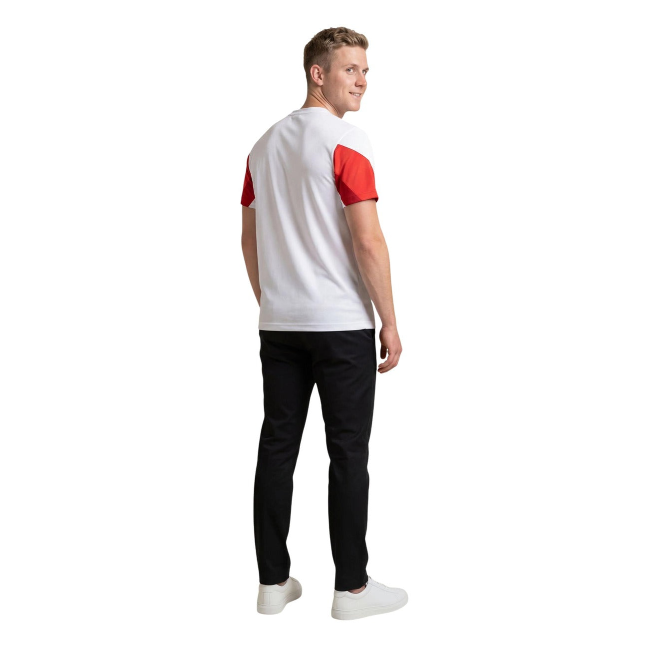 Ea7 T-shirt Heren Wit