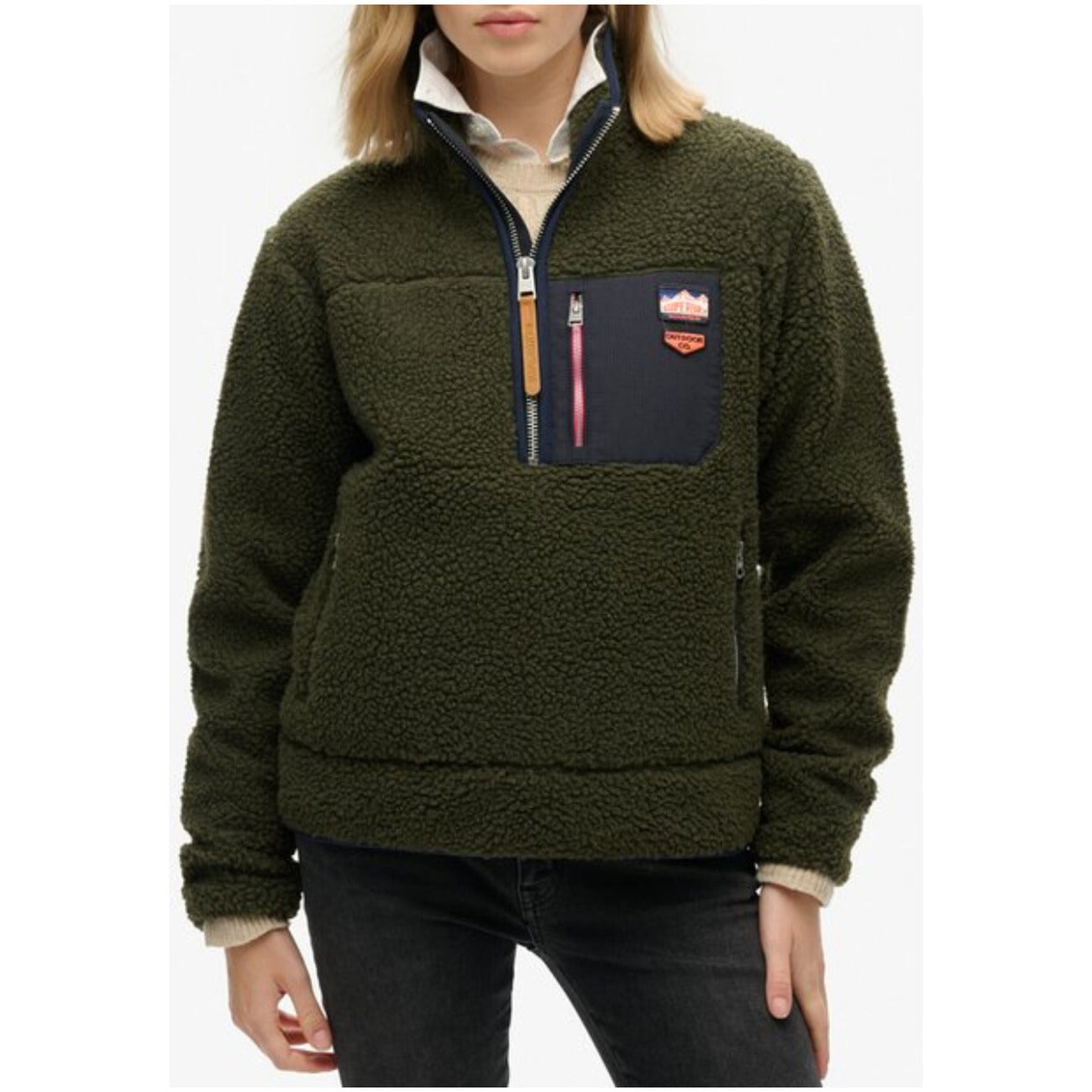 Superdry Breimode Dames Groen