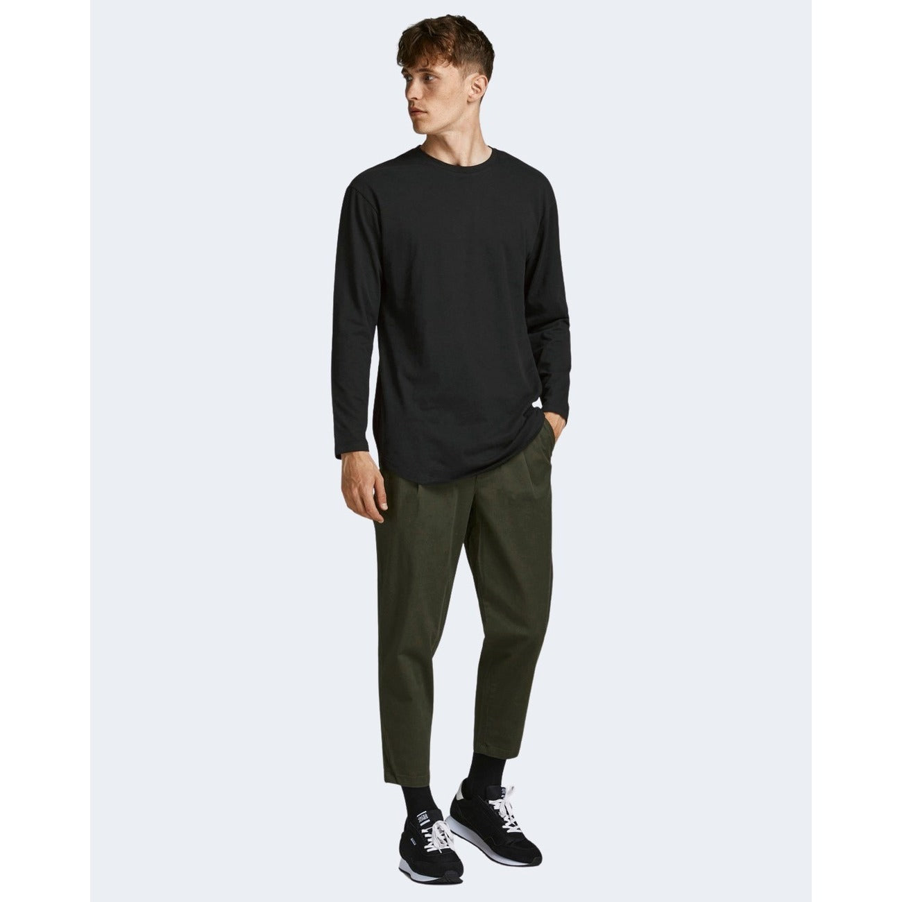 Jack & Jones T-shirt Heren Zwart