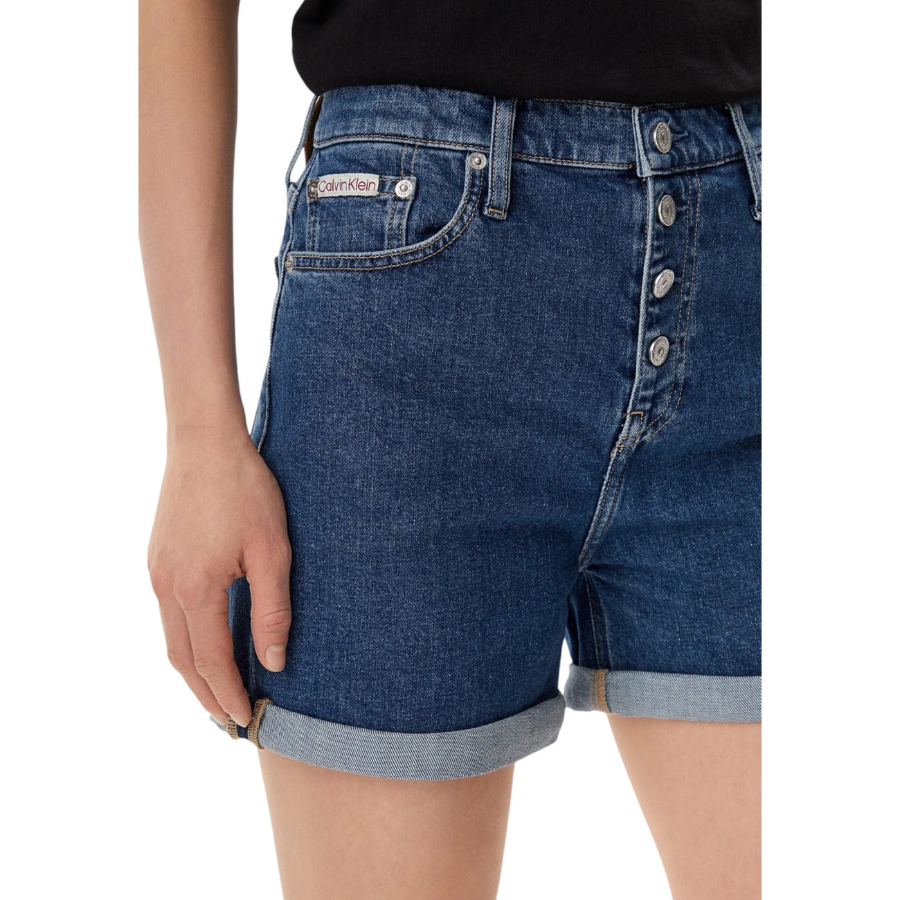 Calvin Klein Jeans Shorts Dames Blauw