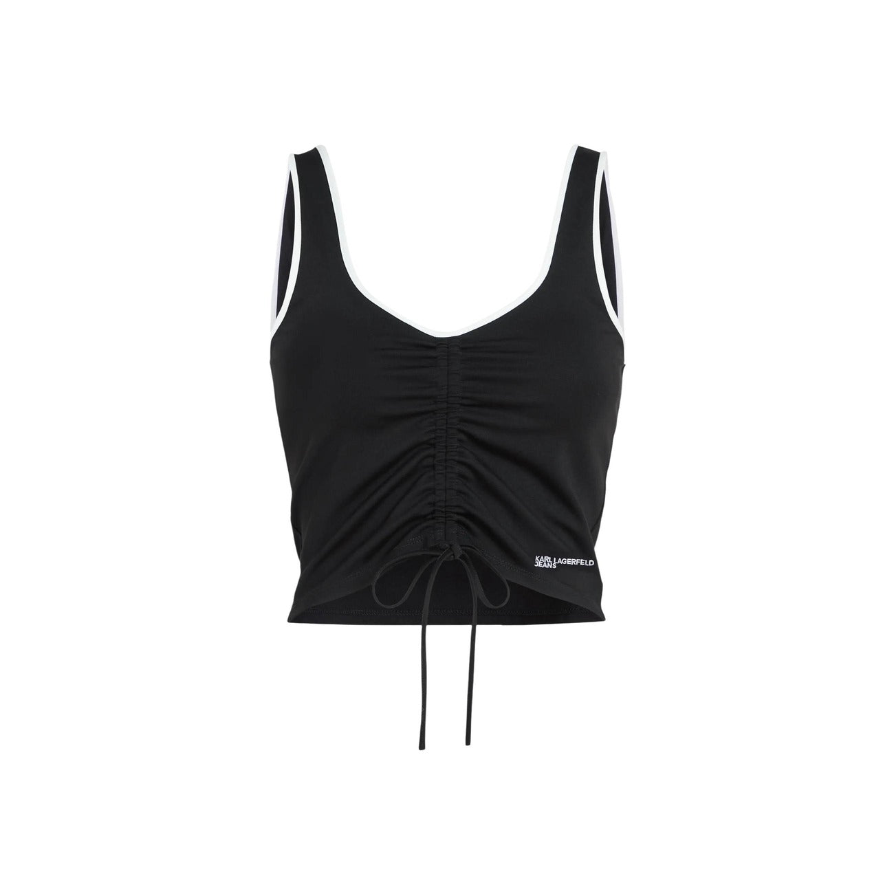 Karl Lagerfeld Jeans Top Damen Schwarz