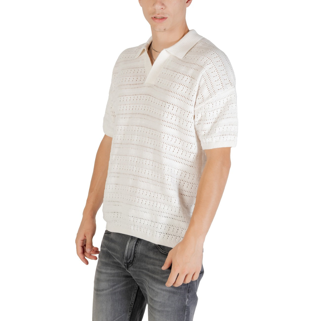 Only & Sons Polo Top Herren Weiß