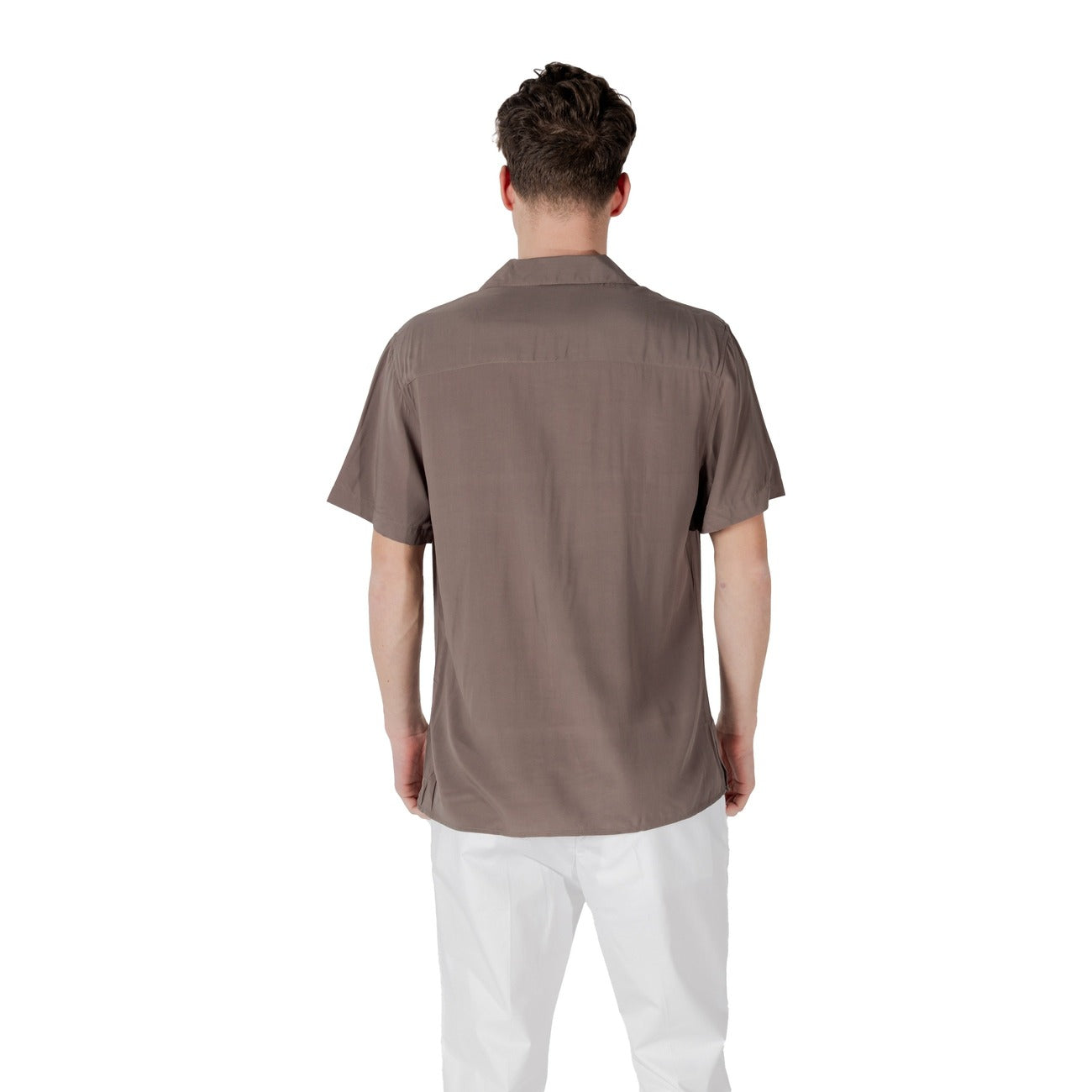 Gianni Lupo Shirt Heren Bruin