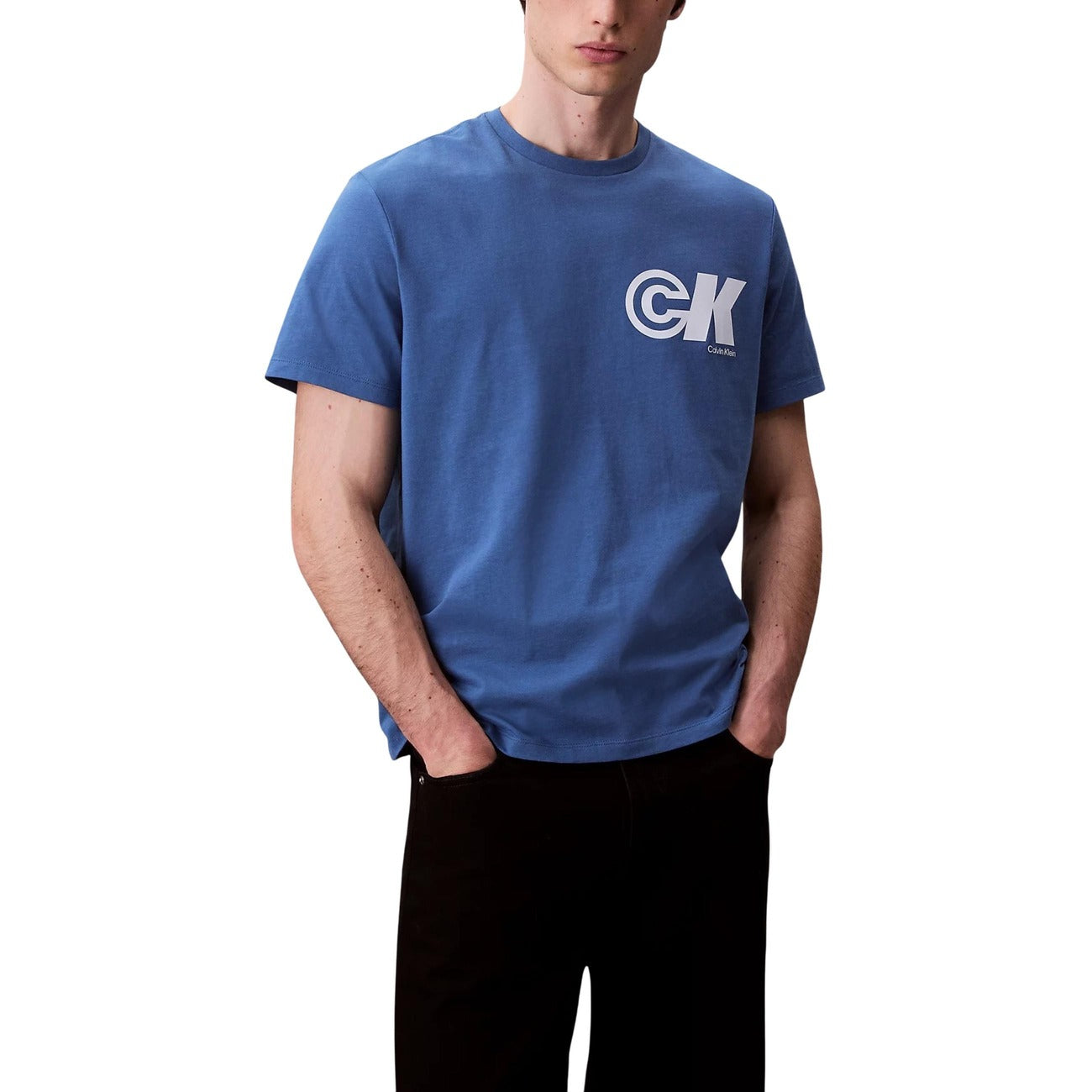Calvin Klein Jeans T-Shirt Herren Blau #2445754