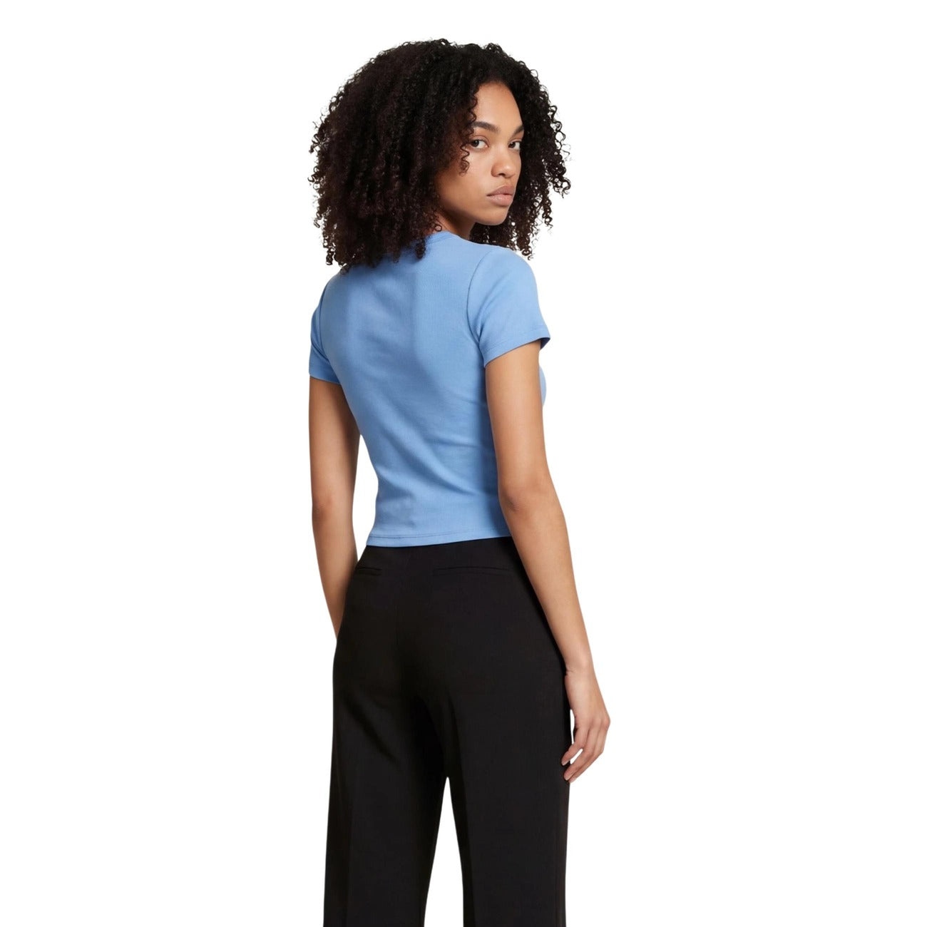Calvin Klein Jeans T-shirt Women Light Blue