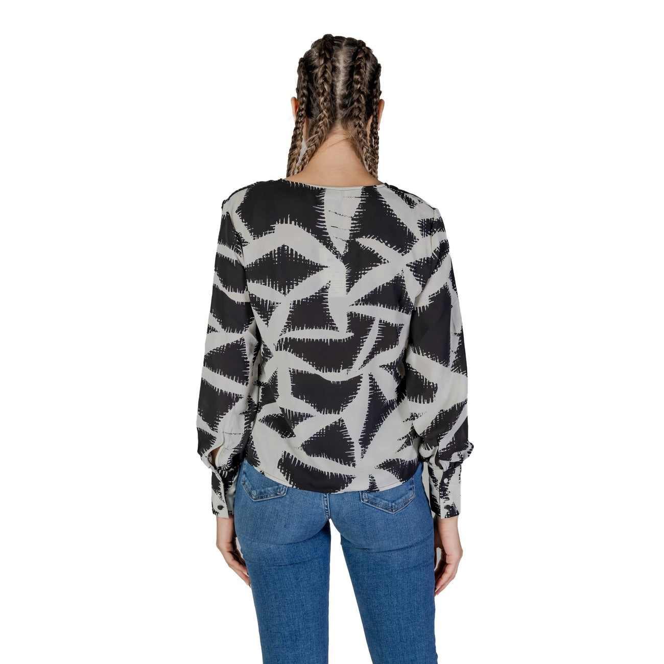 Jacqueline De Yong Bloes Dames Zwart #2361240