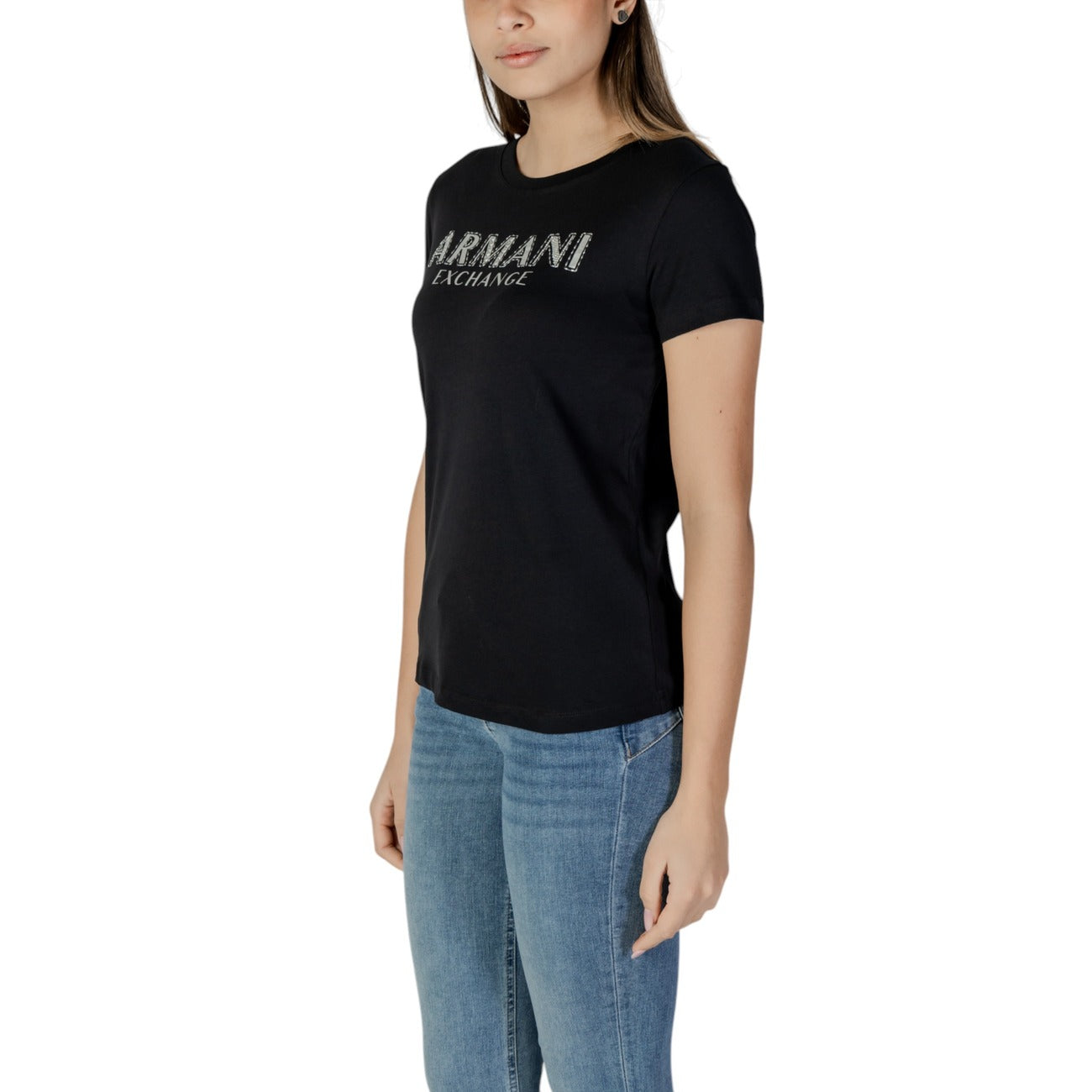 Armani Exchange T-shirt Dames Zwart #2409602