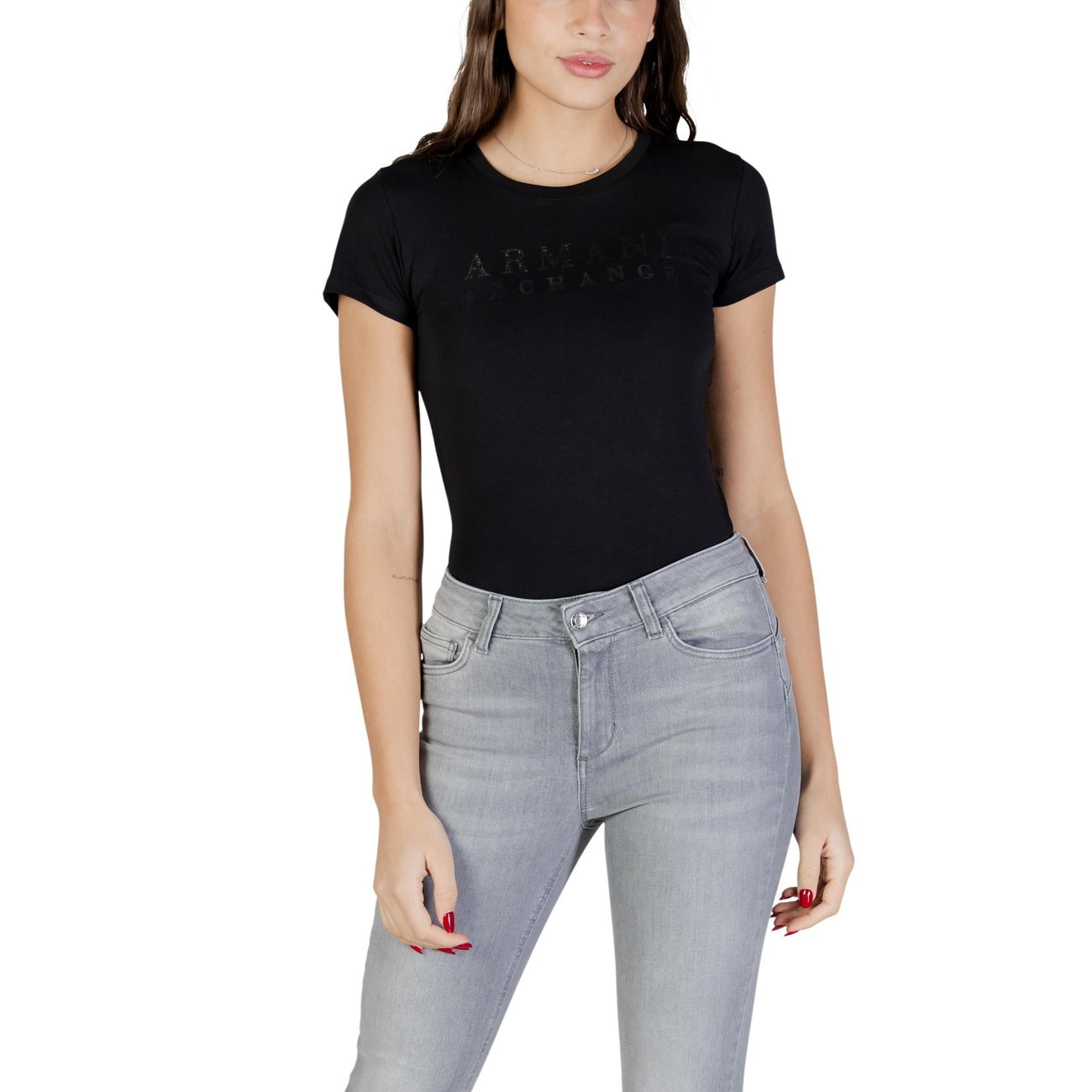 Armani Exchange T-Shirt Damen Weiß #2450803