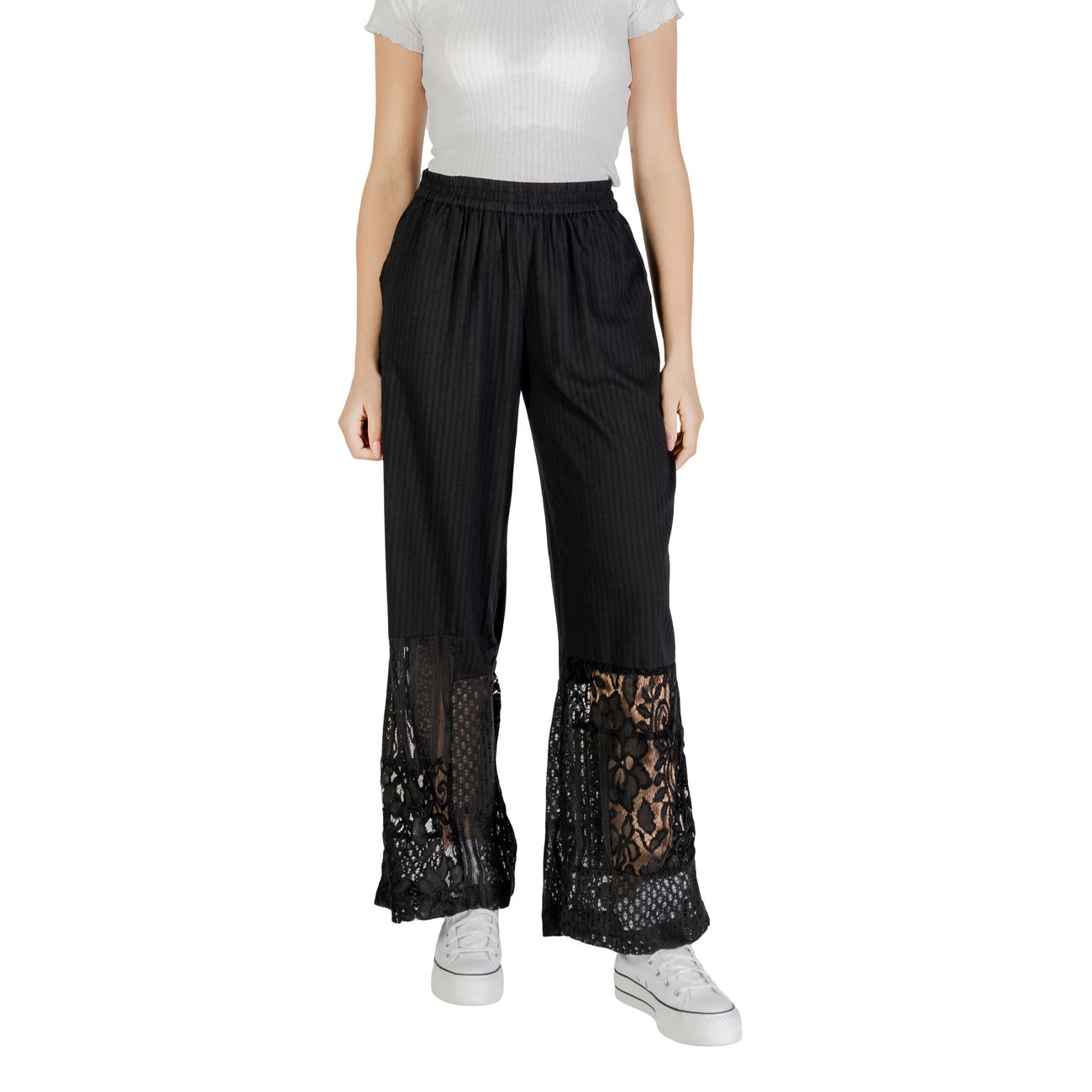 Ichi Broek Dames Zwart